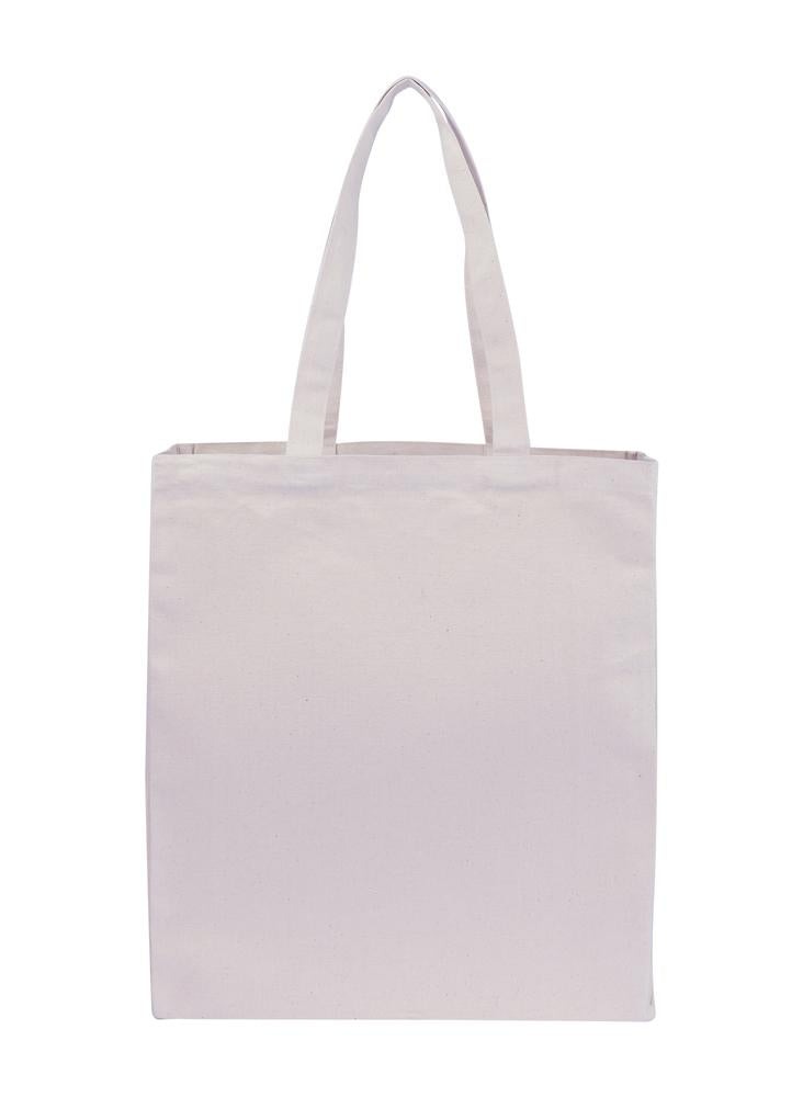 Canvas Tote With Full Gusset - CAN-FULL | Natural